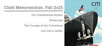 Clark Memorandum: Fall 2025 by J. Reuben Clark Law School